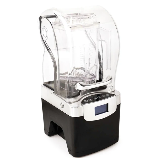 Intellect 18 Commercial Blender Professional Computer Programed Soundproof Cover Automatic Juice Extractor Restaurant Use