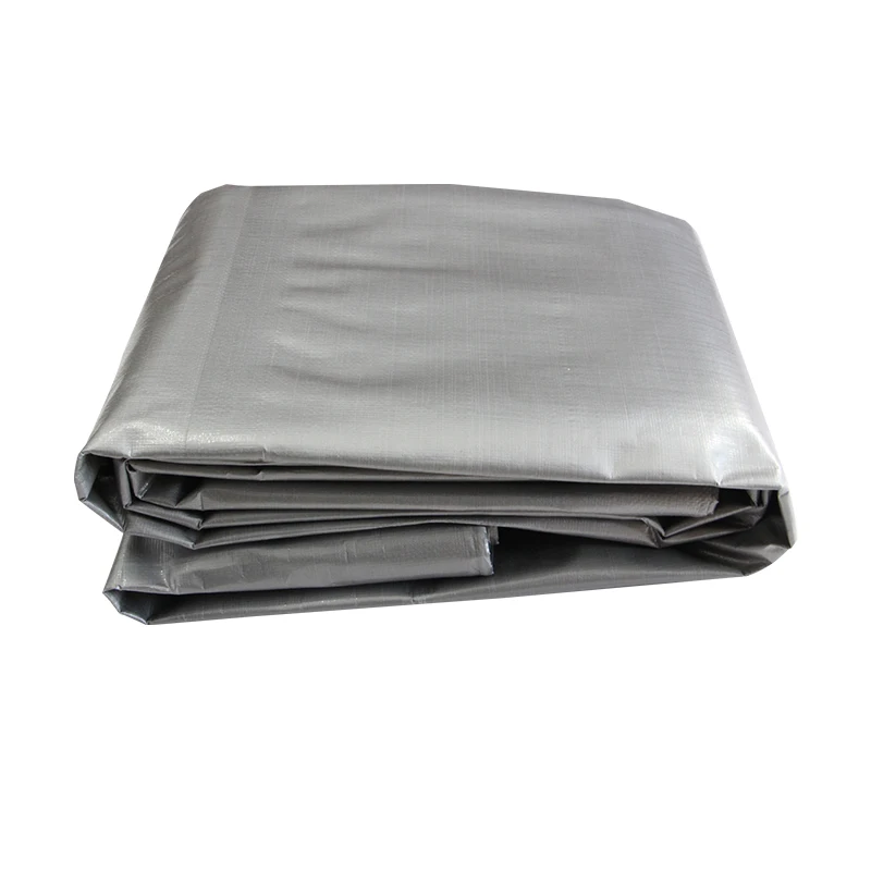 Medium Duty black/Silver Poly Tarp