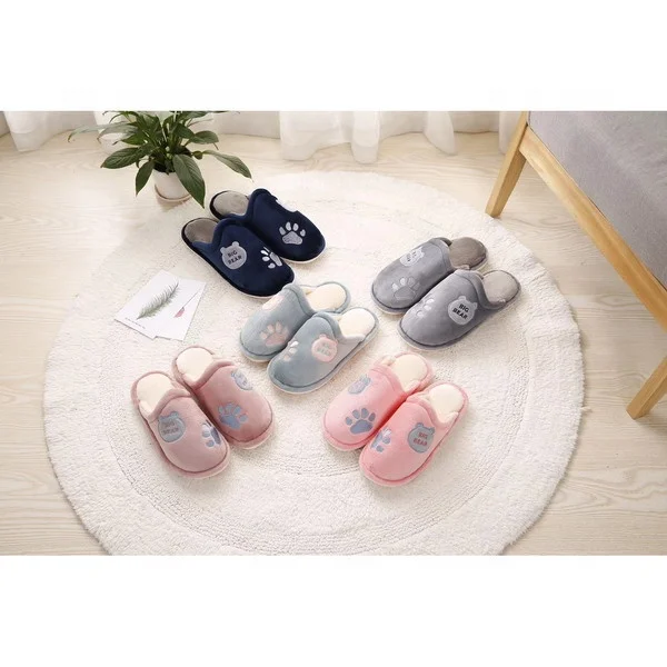 winter slipper Indoor warm slipper plush slipper for adult