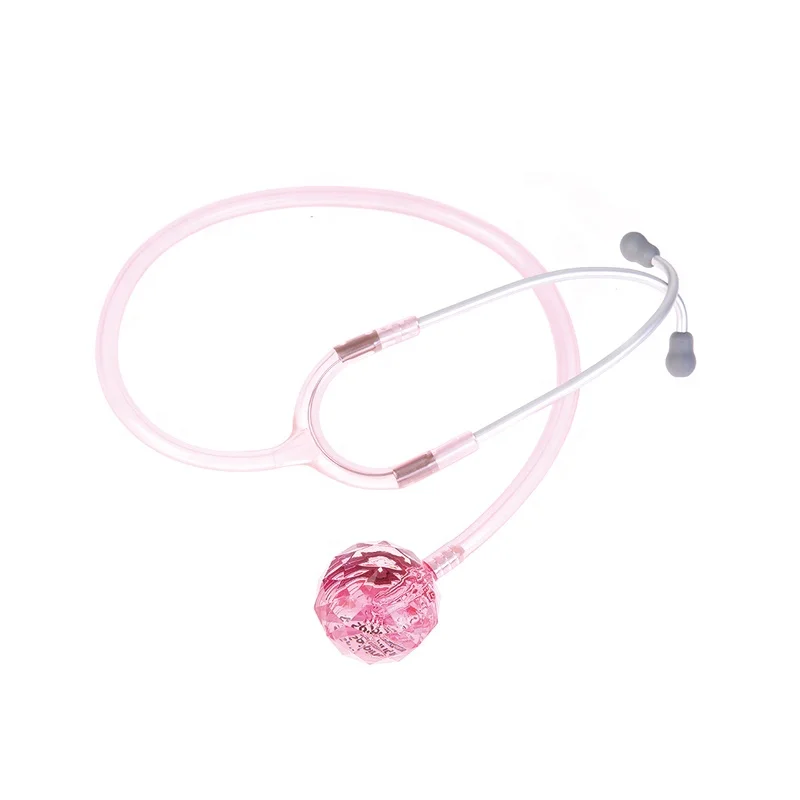 Hot Selling Medical Pediatric Double Head Pink Stethoscope