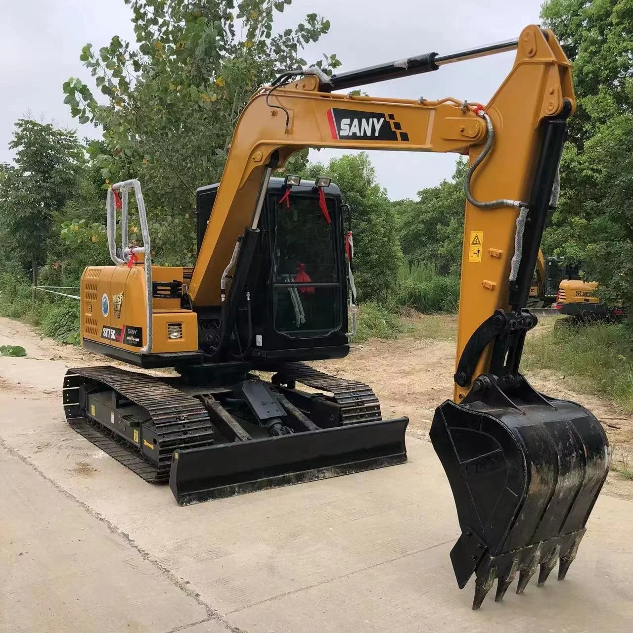 7 5 тонн новый экскаватор sany SANY 75 C для продажи