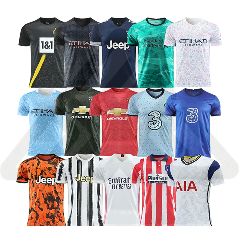 Футболка для футбола с сублимационной печатью, мужские дешевые комплекты для футбола, фабрика