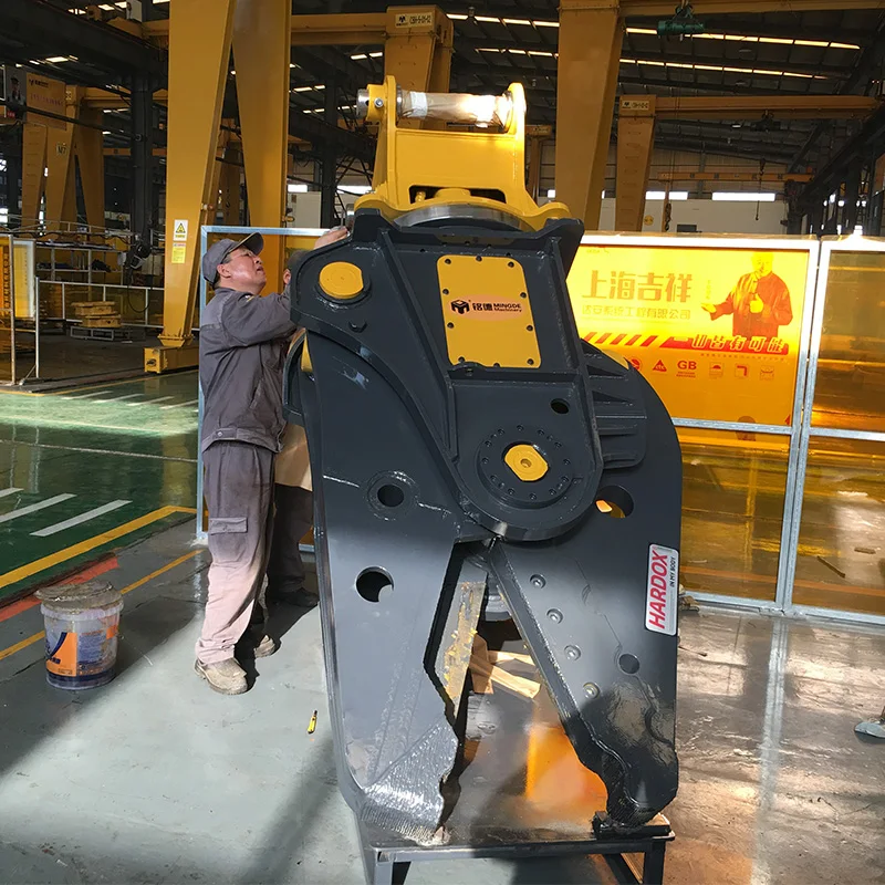 MONDE Steel scrap metal shear for 20-30 Ton excavator with competitive price