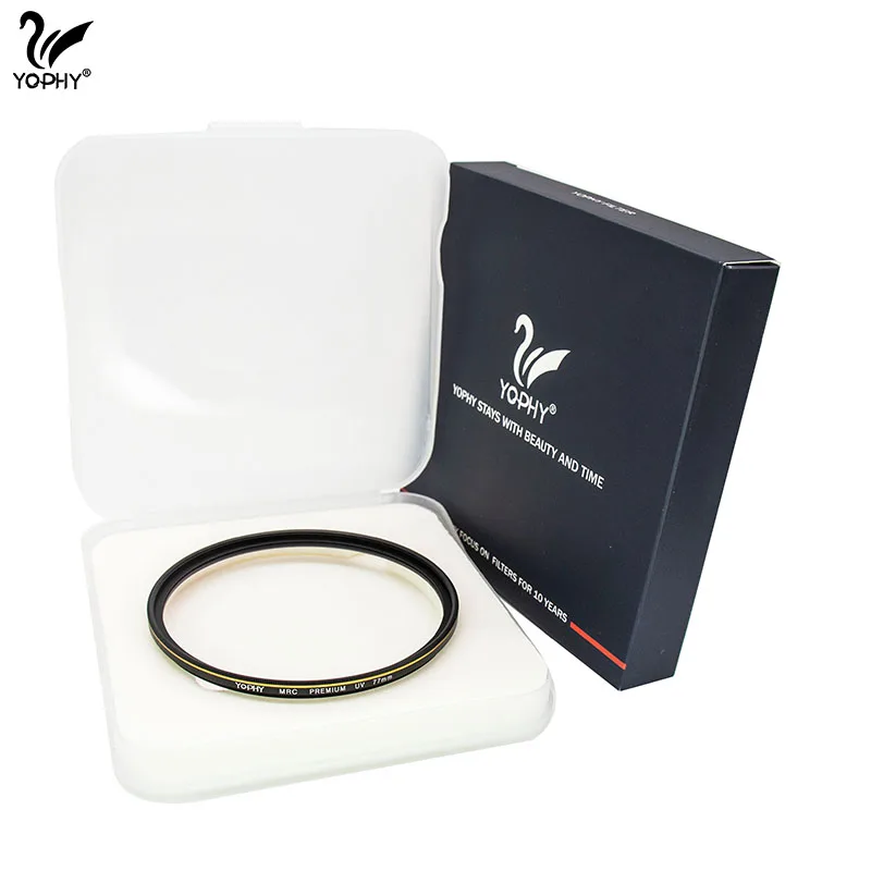 
YOPHY camera MC UV filter AGC glass 67MM 77MM 82MM camera lens filter HD Nano Coating 