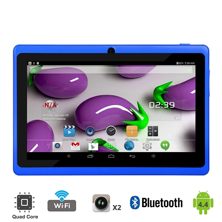 7inch Tablet PC Android 6.0 Tablet IPS 1024x600 Allwinner A33 Quad Coree 1GB RAM 8GB ROM For Game Learning Tablet PC Q88