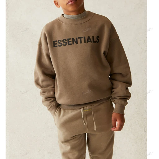 Wholesale Long Sleeve Sport T Shirt Pants Custom kids sweatshirts and hoodies Kids Sweat Suits Toddler Boys Clothing Sets Boys