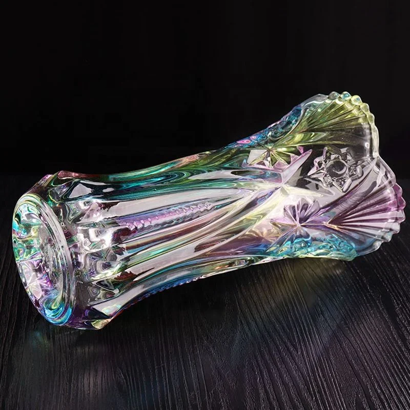 Wholesale Modern Glass Crystal Flower Vases For Home Table Decoration