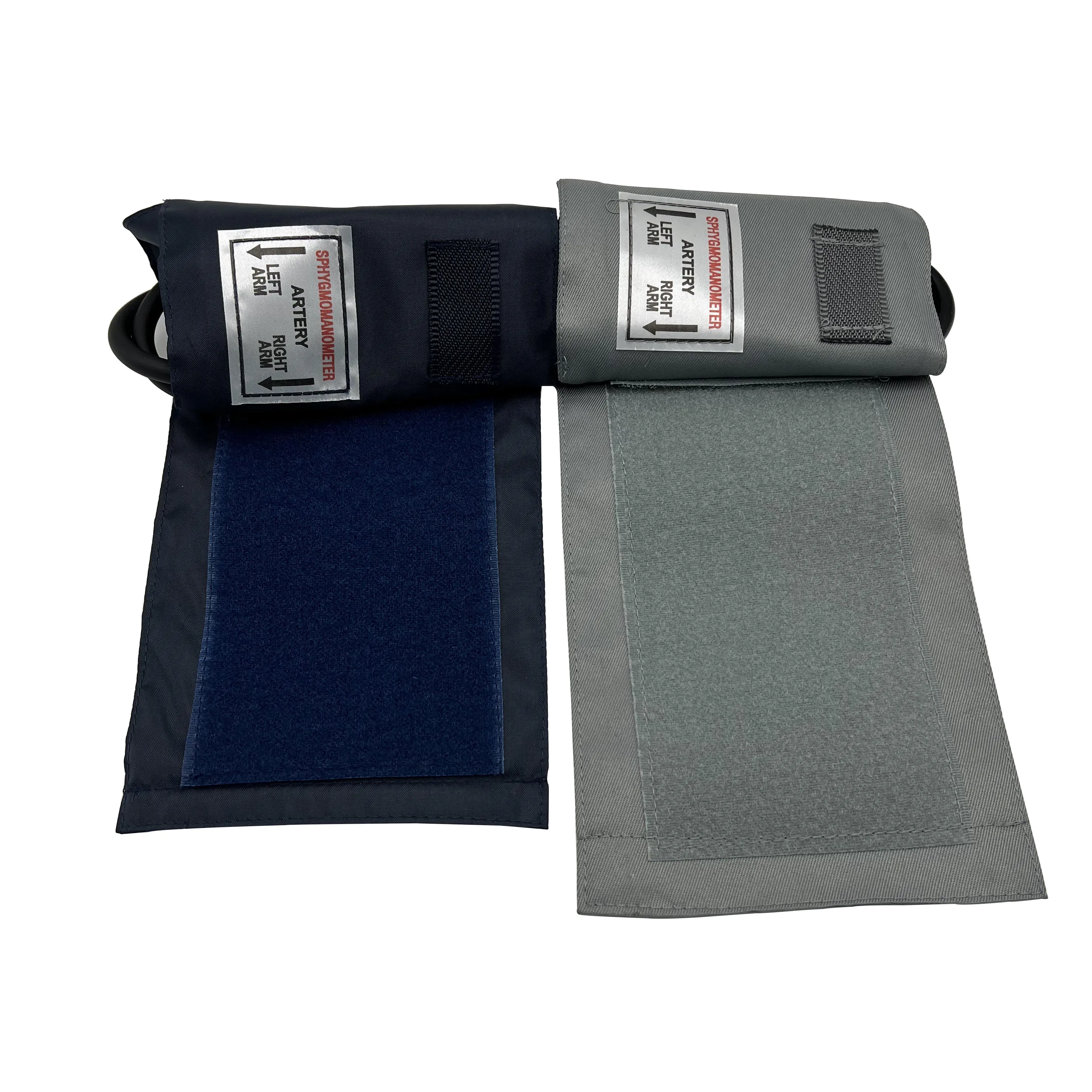 OEM nylon cotton manual aneroid sphygmomanometer bp monitor cuff with latex bladder