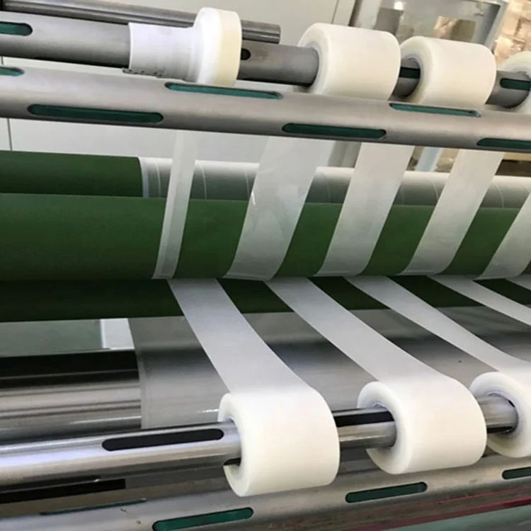 Zinc oxide medical adhesive plaster tape manufacturing slitting and rewinding machine