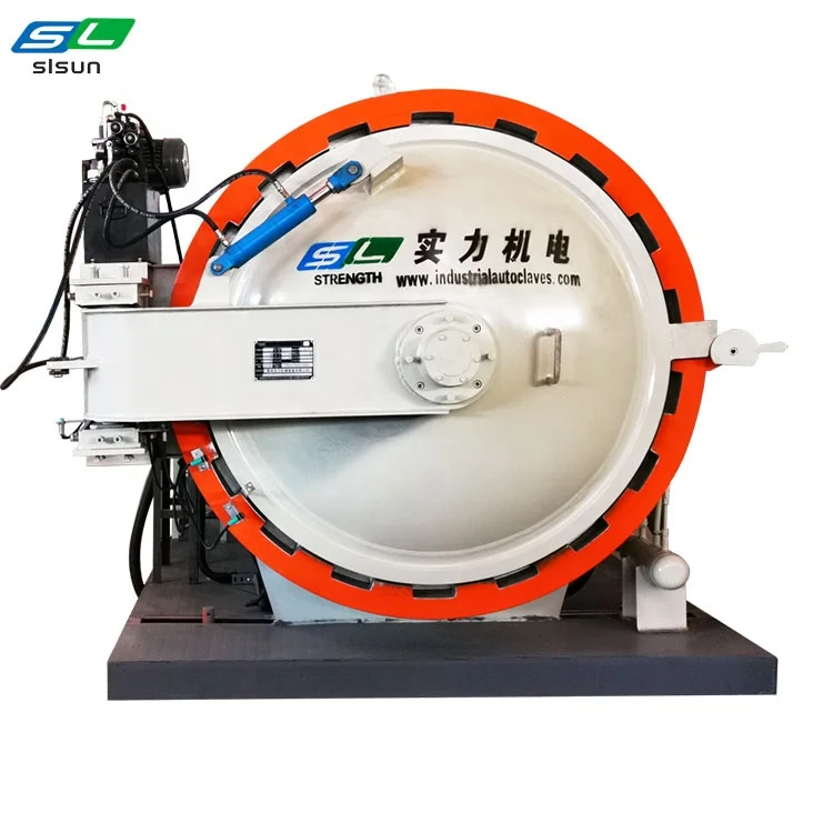 High Pressure OEM,ODM Large Composite Autoclave vacuum Carbon Fiber Autoclave with U stamp