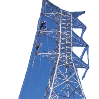 
Transmission line steel lattice tower with hot dip galvanized and related accessories 