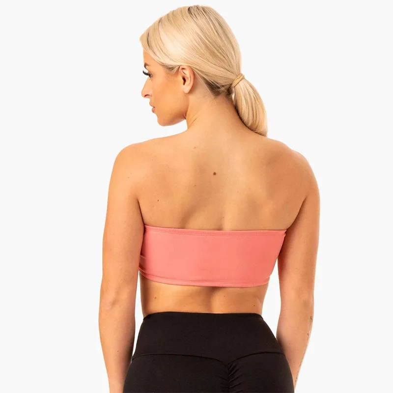 Women Soft Compression Push Up Supportive Wire Fee Sports Bra