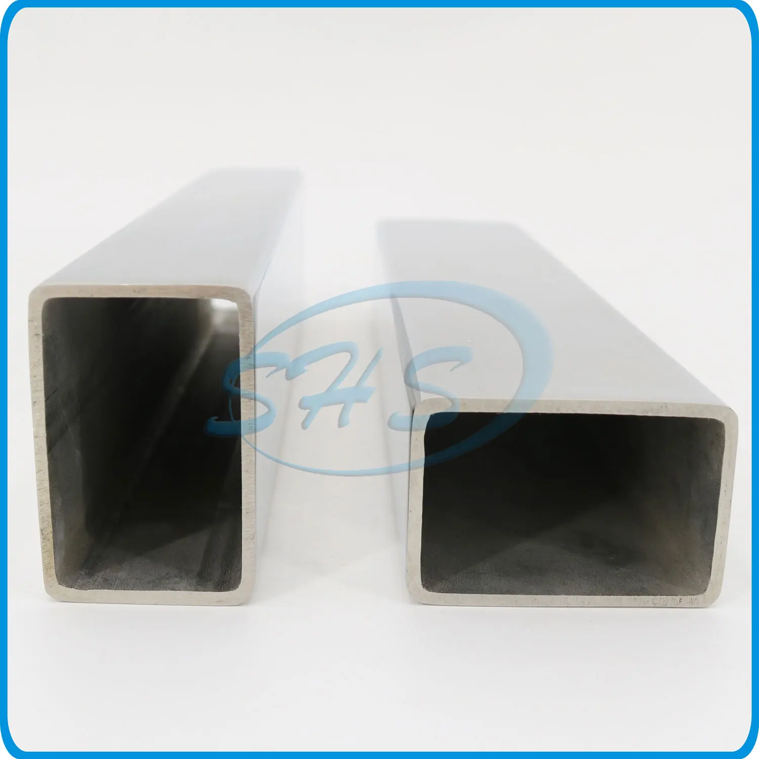 Customize JIS 201 304L 304 316L Stainless Steel Rectangular Tubes Pipes with Mirror Surface for Construction Bridge Building