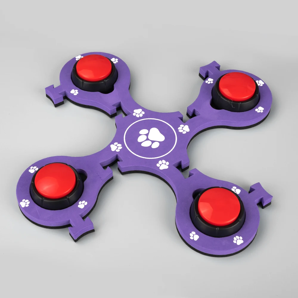 Shenzhen manufacturer 10s/20s/30s recordable dog training buttons talking pet dog buttons for communication