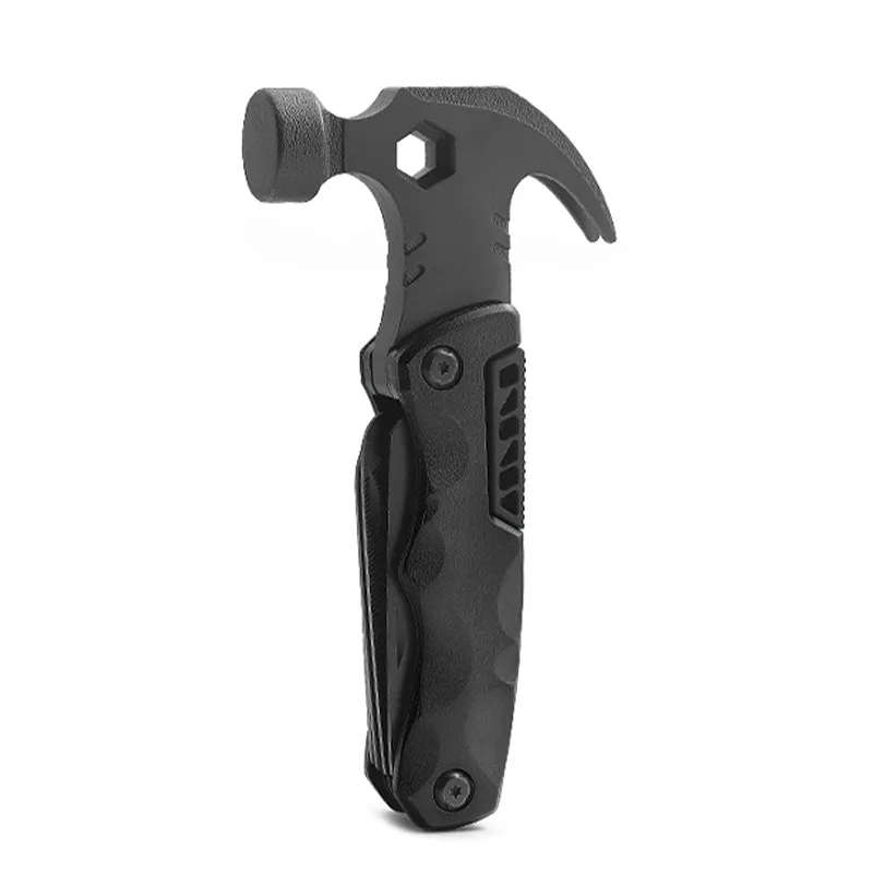 Uppye 12 in 1 Multi-Functional Hammer Multitool Camping Accessories Survival Gear and Equipment Gadgets