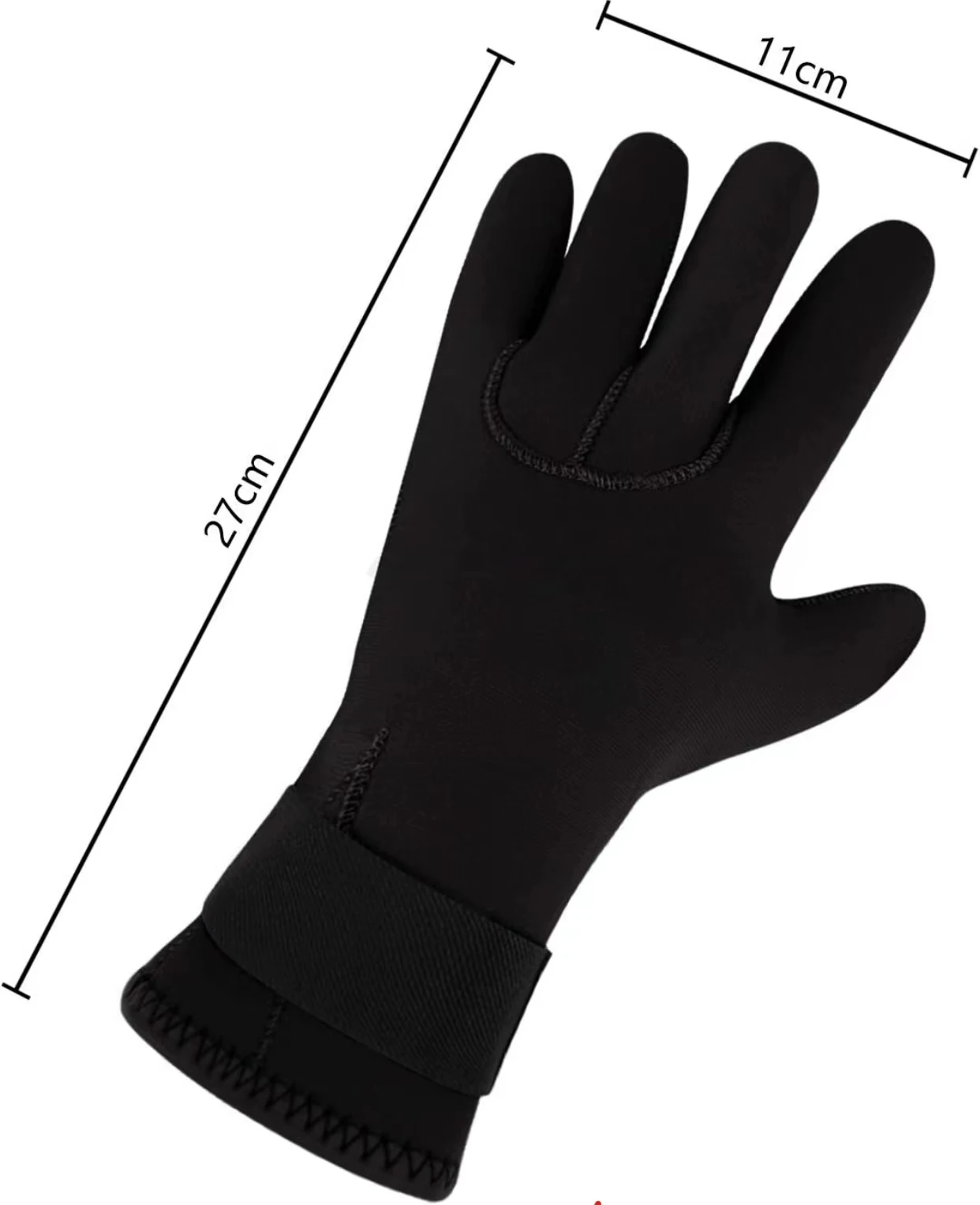 Neoprene Gloves 3mm Diving Glove  Anti-slip Stab-resistant Warm Gloves For Snorkeling  Fishing Water Sports