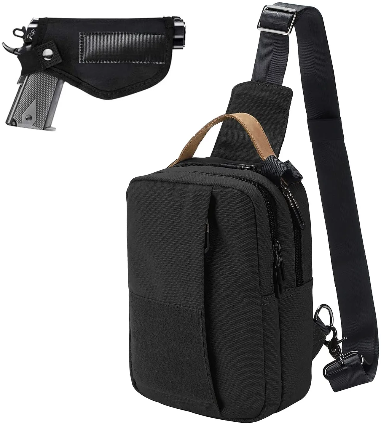 FREE Customization Training Concealed Carry Sling Bag Holster Hand