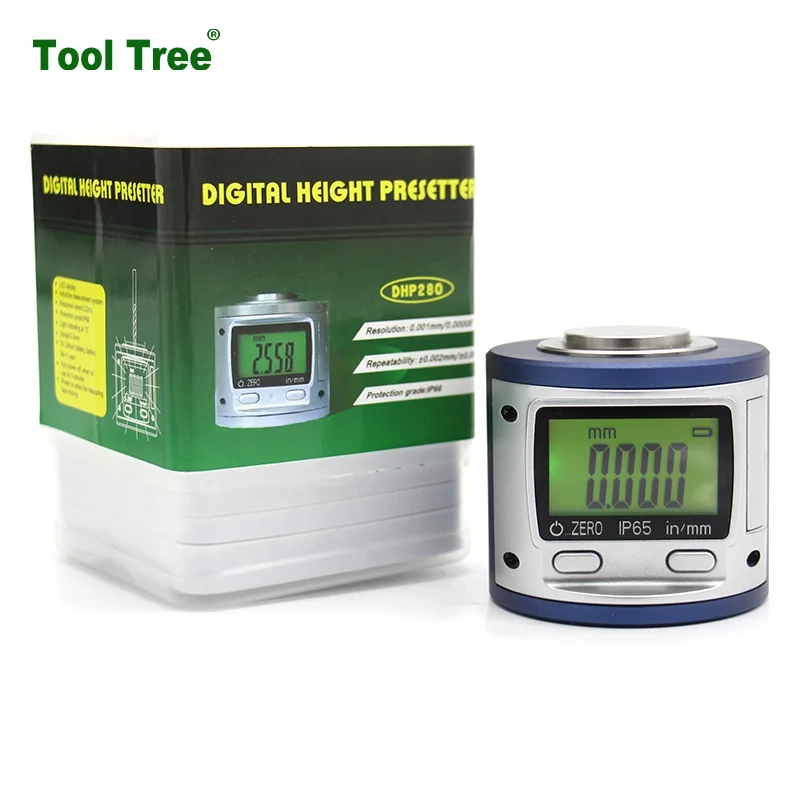 Станок с ЧПУ, высокоточный прибор для измерения высоты, дюймовый и метрический прибор для измерения оси Z, цифровой прибор для измерения высоты оси Z