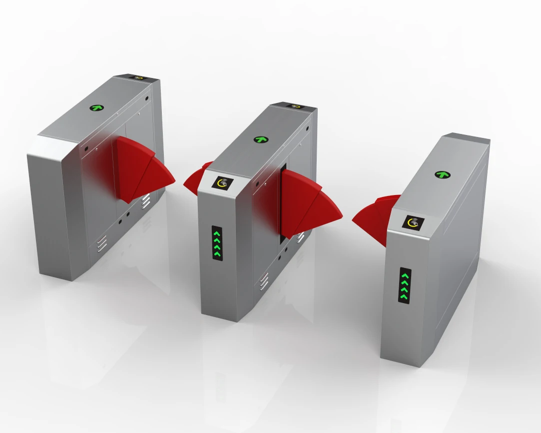 China Supplier All Metal Swing Gate Electric Turnstile Swing Gate For Canteen