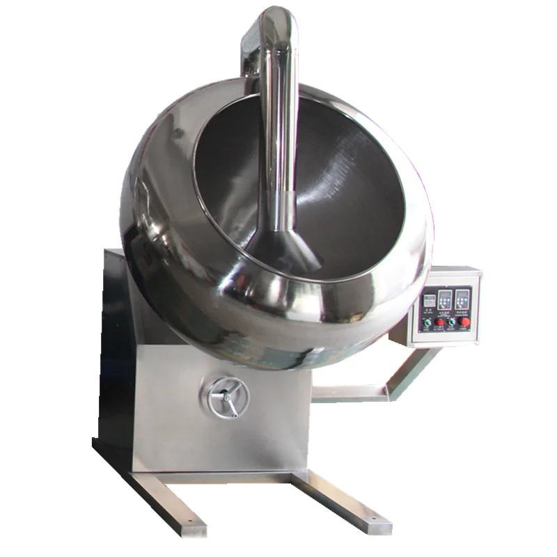 chocolate coated nuts making machine chocolate candy polishing pan machine