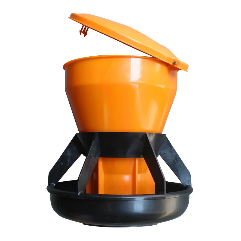 Automatic Livestock Plastic Double Side Pig Feeders Piglets Feeder For Sale