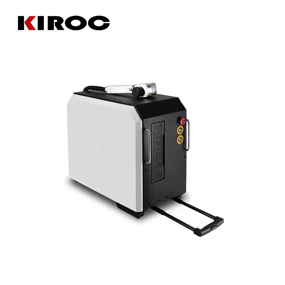 200w 300w Pulse Fiber Laser Cleaning Machine Hand Held Laser Cleaner Wood Paint Laser Rust Cleaner Machine Price