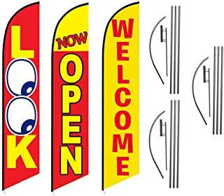 Flag Manufacturer 48h Fast Delivery Heavy Duty Polyester Outdoor Flying Advertising Custom Banner Flag With Stand