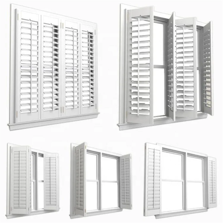 DY 532 Open Aluminium Frame Louver Hinged Ventilation Door