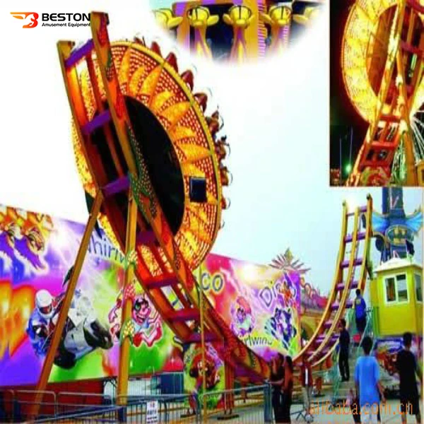 high quality amusement park equipment flying ufo mega disk for sale