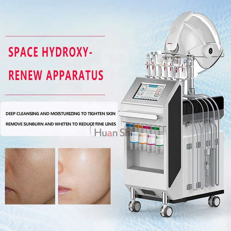 10 In 1 Hydro Dermabrasion Facial Skin Care Hydradermabrasion Hydra Dermabrasion Aqua Facial Microdermabrasion Machine Tips