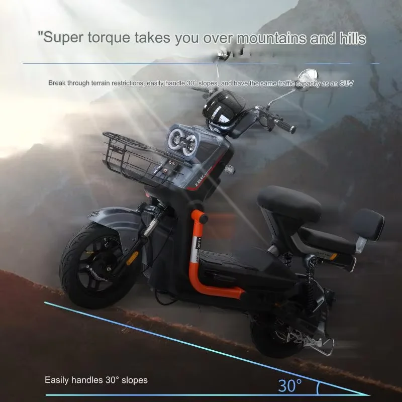 New style 2 wheel 500W  Lead acid battery adult electric bicycle city electric scooter bike