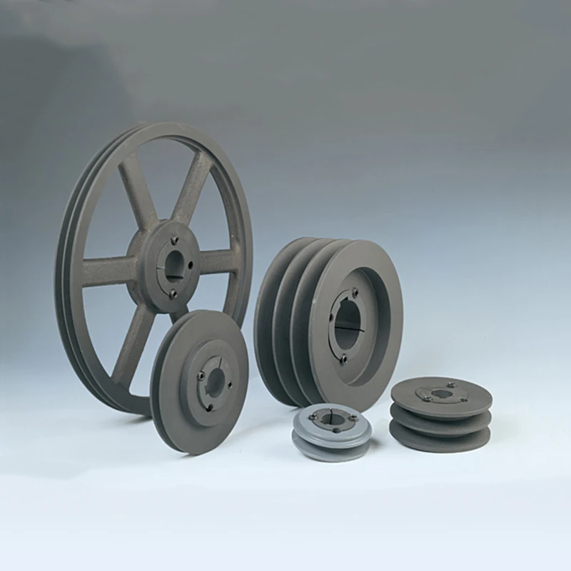 Customized Flat Belt Drive Pulley for flat belts