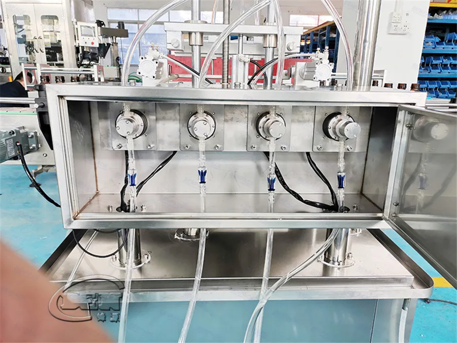 BENPACK B520FT Automatic Spout Pouch Bag Soy Milk Coffee Powder Starch and flour Filling Sealing Package Machine