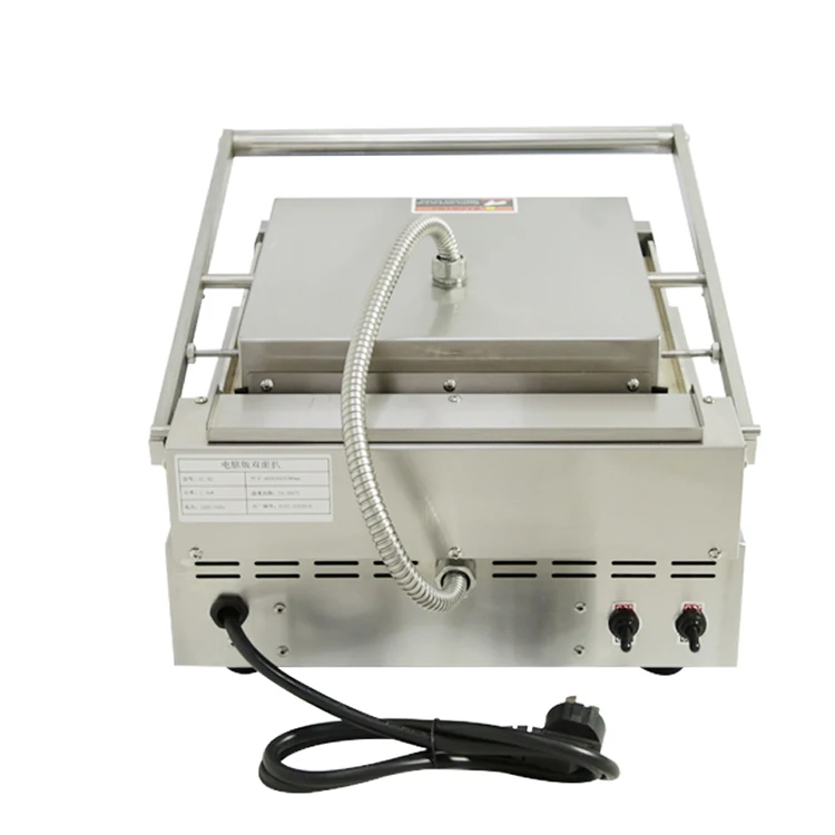 Stainless Steel Cover Electric Automatic Portable Digital Bread Toaster Tortilla Panini Contact Press Grill Cooker Machine