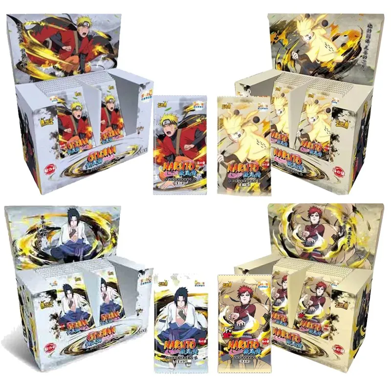 Японское аниме Narutos TCG Card Booster Box Kayou редкий SSP Uchiha Sasuke ниндзя Коллекционная игра настольные игрушки для детей
