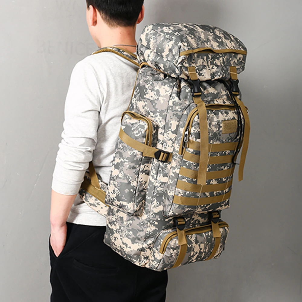 Fast Delivery Large Capacity hiking backpack Customized Outdoor Camping Travel Bag Waterproof Tactical backpack