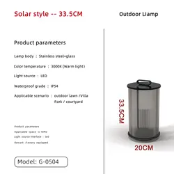 Factory Wholesale Landscape Waterproof Ip54 Solar Energy Or Power Connection Outdoor Led Garden Lights