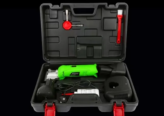 WJ518 Rechargeable Sheep Wool Shearing Machine Sheep, Professional animal Manual Hair Clipper Sheep