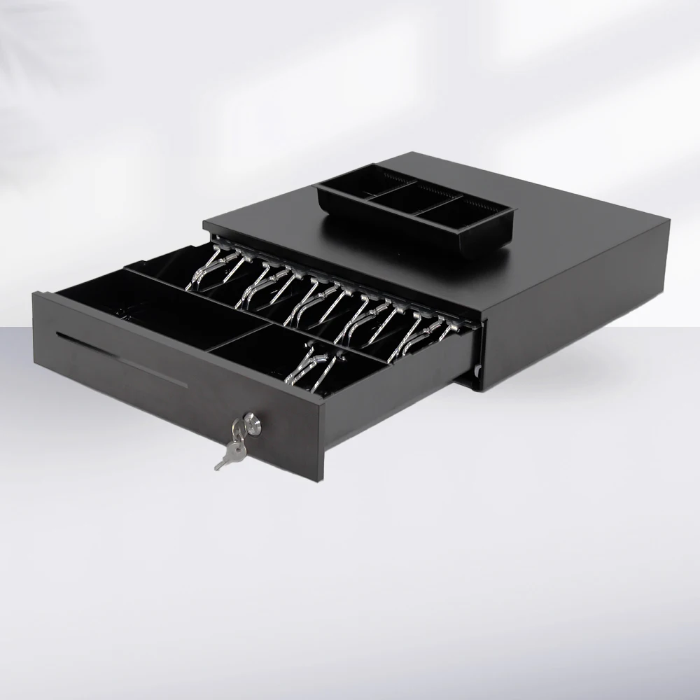 Cheap and Fine CD-400 High Quality Cash Drawer 6 Bills Cash Notes Slots Four Grid Coins Slot