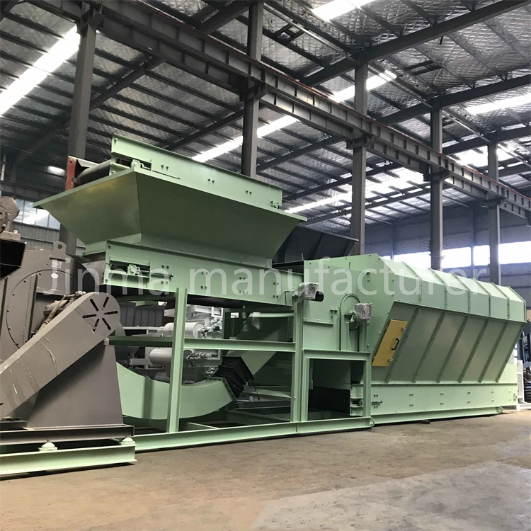 Муниципальное устройство для переработки твердых отходов, барабанный экран