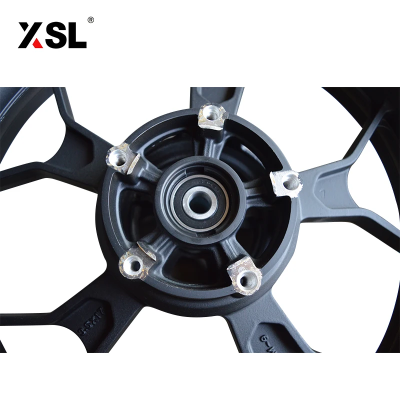 
3.5*17 Motorcycle Parts Aluminum Alloy Rear Wheel Disc Brake Wheel 
