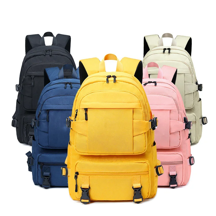 New Design Trendy Unisex Korean Style College Bags Fashionable Polyester Lining Mesh Material Zipper Waterproof Cartoon Model