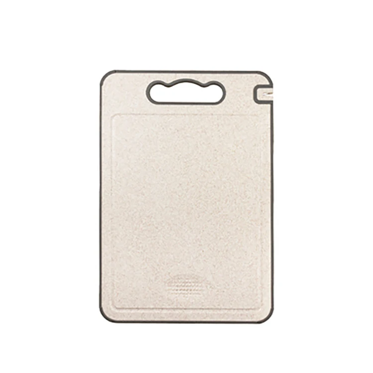 High quality stainless steel+PP+TPR cutting board with double-sided cutting board