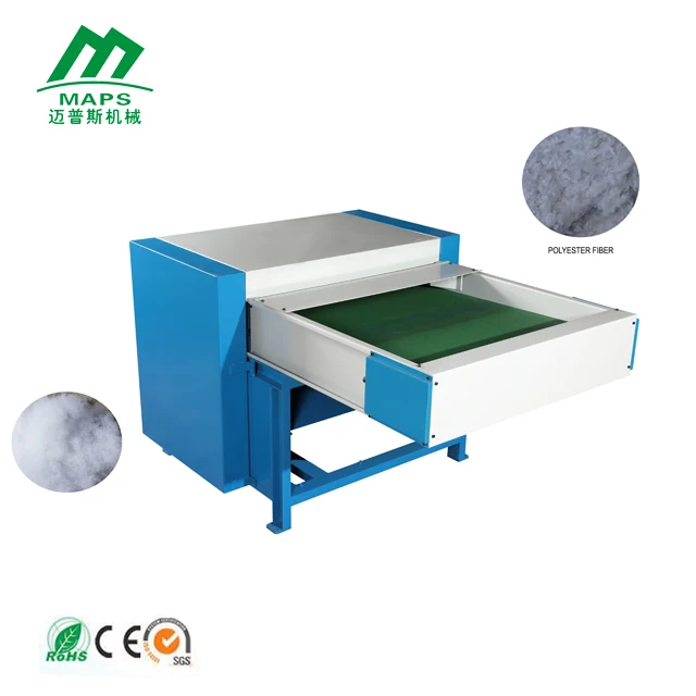 China Factory price 5.5KW Polyester fiber Carding Machine for cotton, wool and fiber