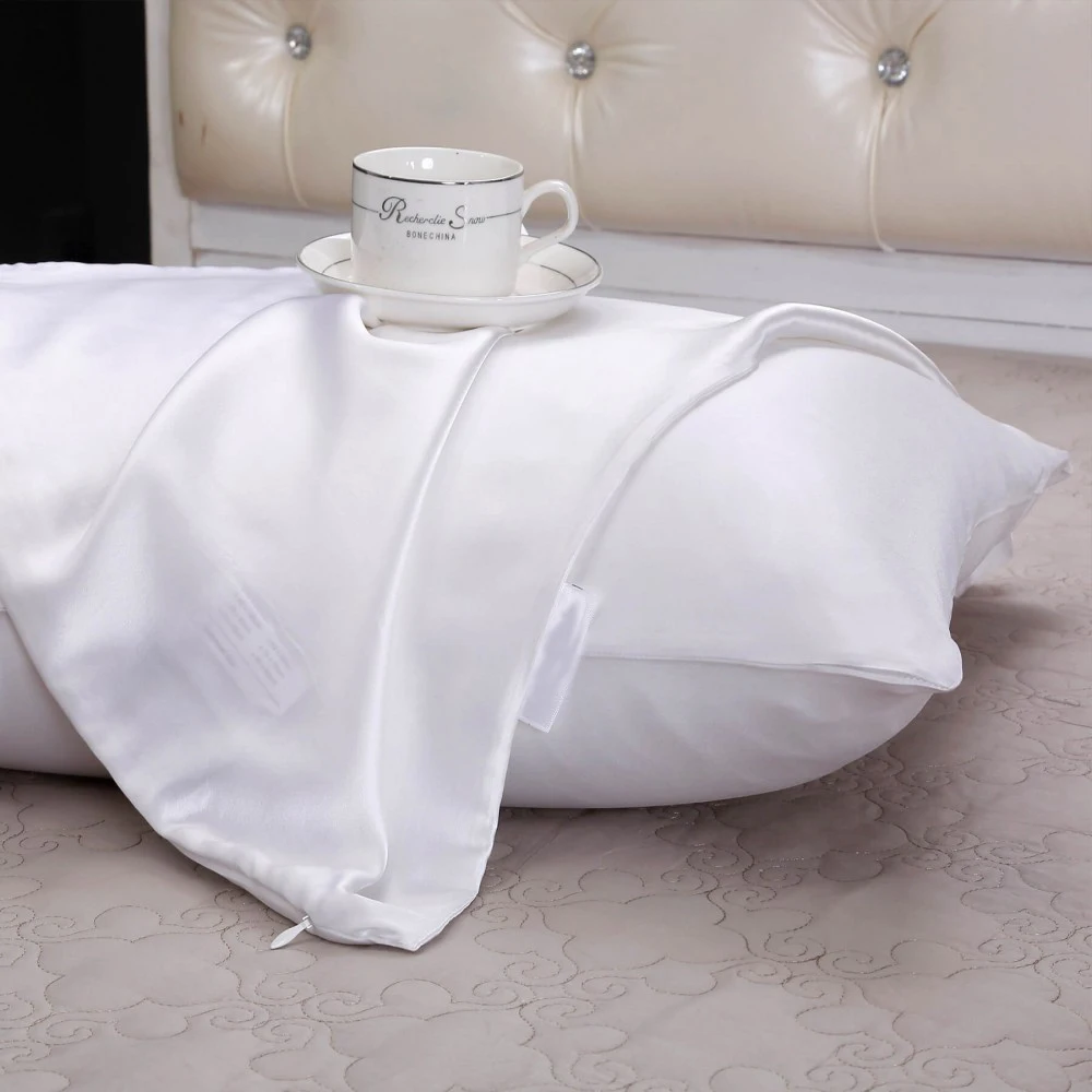 OEKO Tex-100 manufacture custom luxury 4 gift set of silk pillow case eye mask headband and slippers pure silk travel set