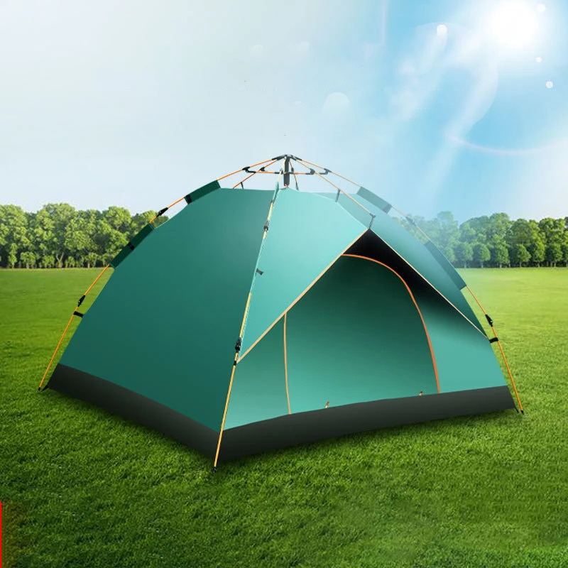OEM factory outlet new pattern easy one touch tents automatic pop up tent camping  outdoor waterproof foldable tent