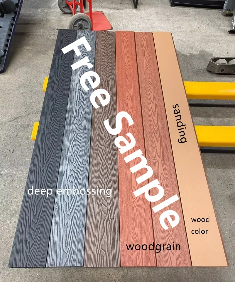 UNIFLOOR Free Sample Renewable Sources Fence Accessories Powder Coated Frame Finishing WPC Wood Plastic Composite Fence Panels