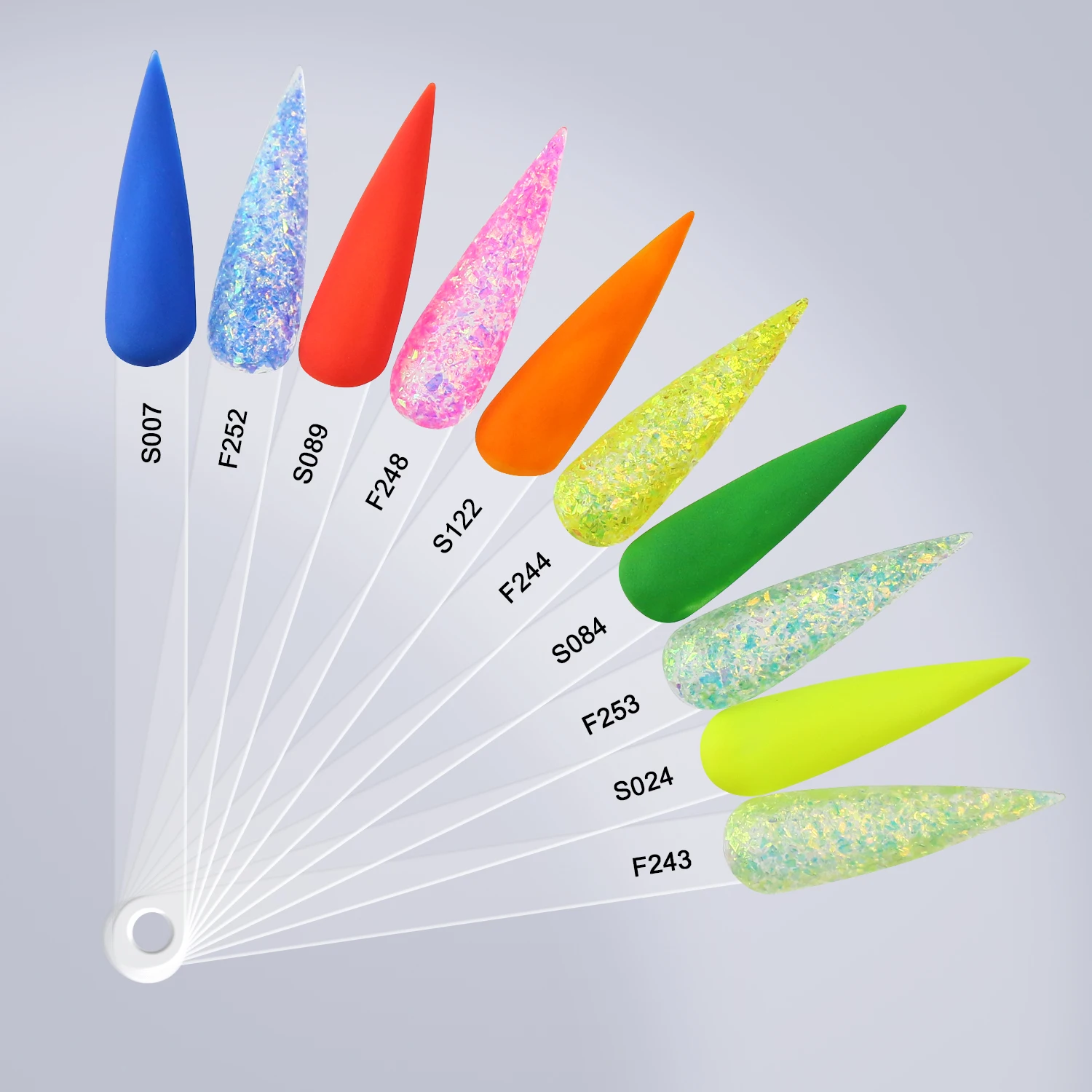 BIN 1oz Wholesale glitter Acrylic Powder Original Supplier Package Private Label