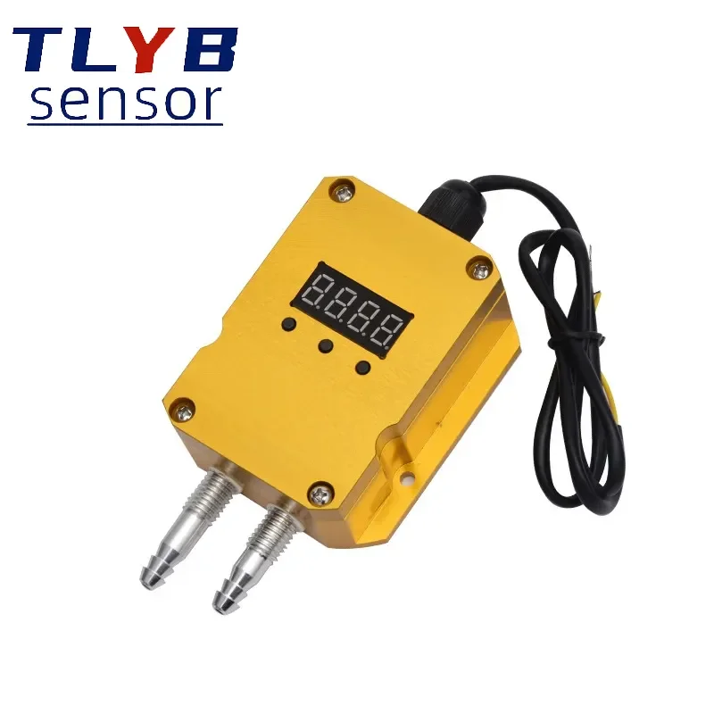 4-20 mA air pressure sensor Wind pressure transmitter Differential pressure sensor 100pa  200pa 300pa 5kpa