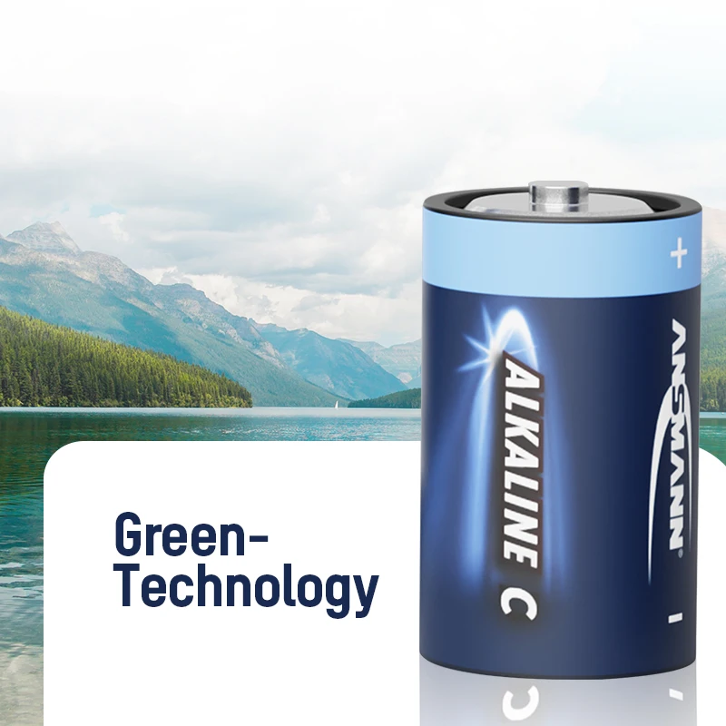 Ansmann EU standard alkaline C LR14 AM2 battery C LR14 batteries 1.5V alkaline battery